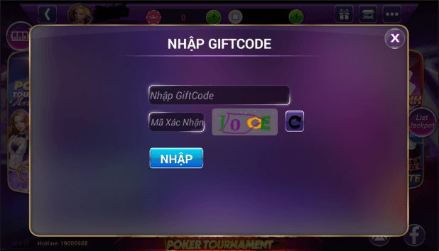 Gift code Rik Vip 
